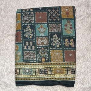 DAILY WEAR PRINTED SAREE Q376