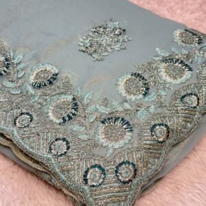 Alternative view of DESIGNER SAREE DR58