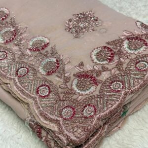 Alternative view of DESIGNER SAREE DR58